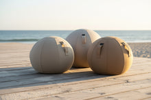 Load image into Gallery viewer, Premium Yoga Ball with Polyester Cover and Handle