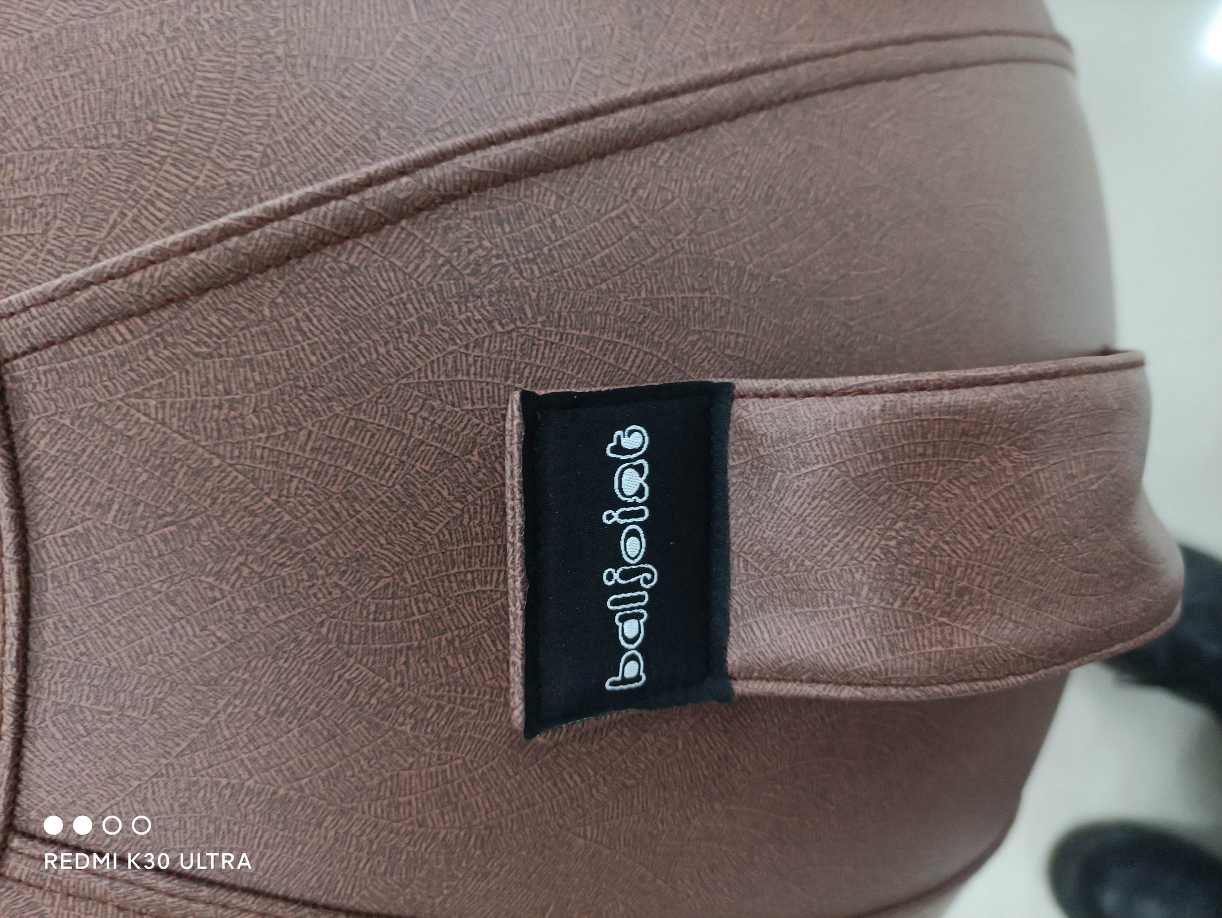 Leather sitting ball cheap